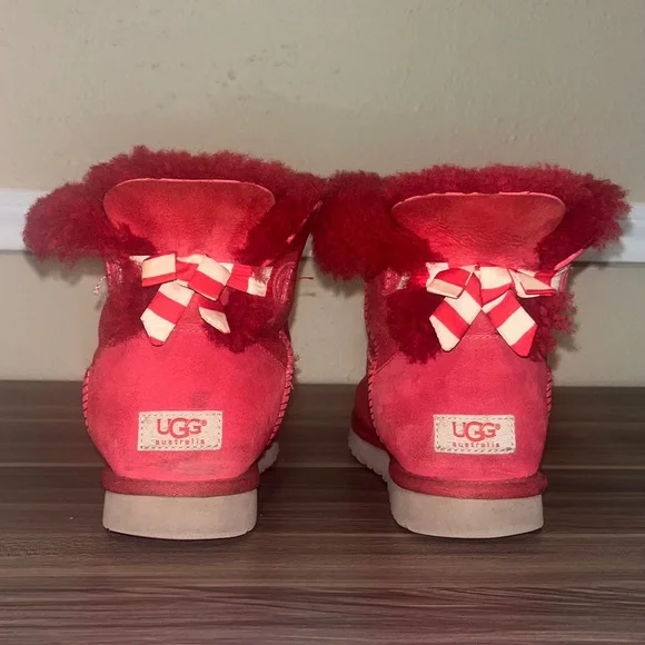 UGG Women's Vibrant Red Winter Boots - Picture 8 of 16